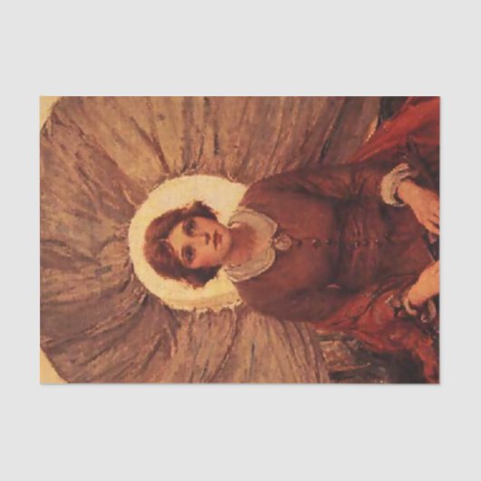 「プレーリーマドンナ」ウェスタン・アートby WHD Koerner 薄葉紙 (正面)