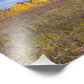 プレーリーランドスケープ秋のアフトン州パーク フォトプリント            (角)