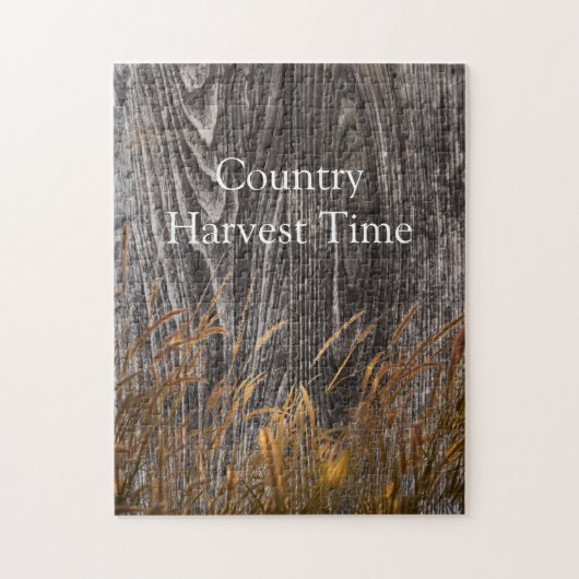 プレーリー小麦オンバーンドボード ジグソーパズル (縦)