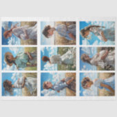 プレーリー・マタニティ・コラージュ・デコパージュ 薄葉紙 (正面)