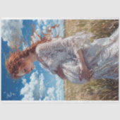 プレーリー・マタニティ | ワイルドフラワーレースの切り抜き 薄葉紙 (正面)