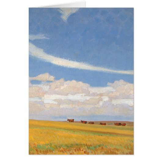 プレーリーAfter Storm by Maynard Dixon,ヴィンテージ・アート (正面)