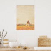 プレーリ夕べバイメイナード・ディクソン ポスター (キッチン)