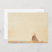 プレーリ夕べ、1919年メイナード・ディクソン ポストカード (正面/裏面)