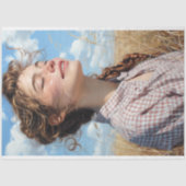 プレーリ女性のカーボーイカントリーウェスタン素朴 薄葉紙 (正面)