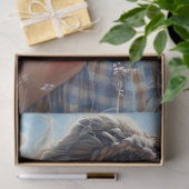 プレーリ妊婦のカントリーウェスタン素朴 薄葉紙 (ギフト)