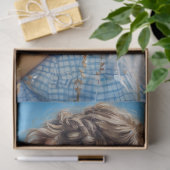 プレーリ妊婦のカントリーウェスタン素朴 薄葉紙 (ギフト)