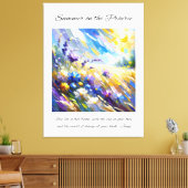 プレーリ感動的ーの夏 キャンバスプリント (インサイチュ (リビング))