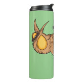 プレーリ素晴らしーチキン漫画イラストレーション タンブラー (回転左)