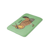 プレーリ素晴らしーチキン漫画イラストレーション バスマット (アングル)