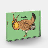 プレーリ素晴らしーチキン漫画イラストレーション フォトブロック (左)