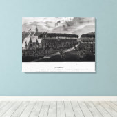 プレーリ素晴らしー・デュで開催された条約の見解 キャンバスプリント (インサイチュ (ウッドフロア))