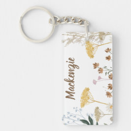 プレーリ素朴ーランチファームフローラ植物学 キーホルダー