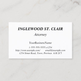 プレーンおよびミニマル名刺 名刺