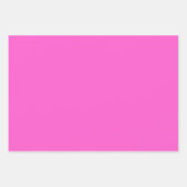 プレーンすごいツリアンライト深いピンクシェード3トーン ラッピングペーパーシート (正面3)