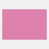 プレーンすごいツリアンライト深いピンクシェード3トーン ラッピングペーパーシート (正面2)