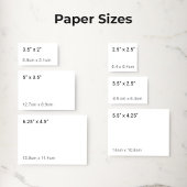 プレーンなホワイトの3.5" x 2" マット仕上げのブランク結婚式 エンクロージャーカード