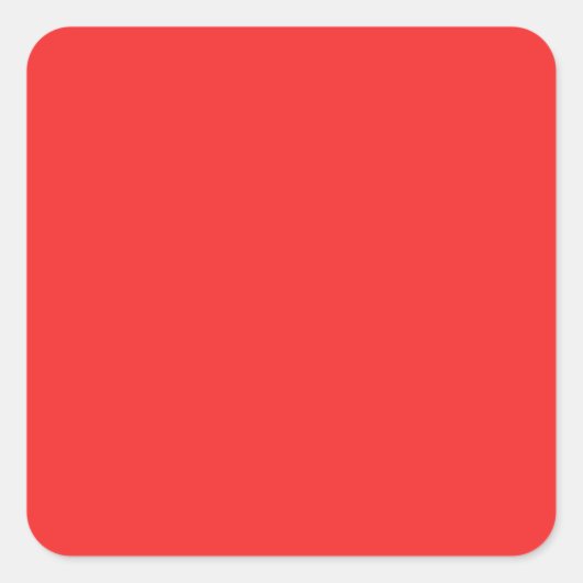 プレーンな赤、ピンク、紫の色合いと様々な形, 新年のカードに最適 スクエアシール (正面)