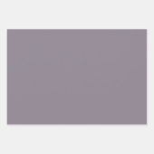 プレーンアウタースペースロケットグレーシェード3トーン ラッピングペーパーシート (正面2)