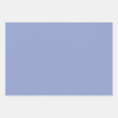 プレーンアクアコールセイルブルーシェード3トーン ラッピングペーパーシート (正面3)