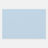 プレーンアクアコールセイルブルーシェード3トーン ラッピングペーパーシート (正面)