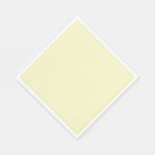 プレーンイエロー紙ナプキン スタンダードランチョンナプキン (角)