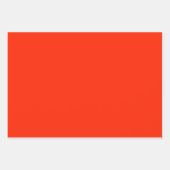 プレーンインペリアルスカーレットインディアンレッドシェード3トーン ラッピングペーパーシート (正面2)