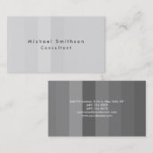 プレーンエレガントグモダン・ミニマリスト 名刺 (正面/裏面)
