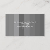 プレーンエレガントグモダン・ミニマリスト 名刺 (裏面)