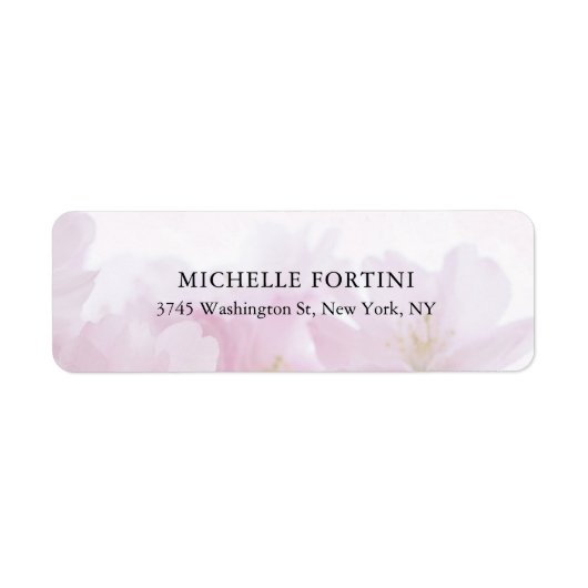 プレーンエレガントシンプルモダン ラベル (正面)