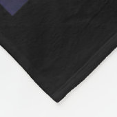 プレーンオリジナルマグショット – クリックジョージアスタイル フリースブランケット (角)