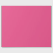 プレーンカラーフランスのバラホットピンク ラッピングペーパー (フラット)