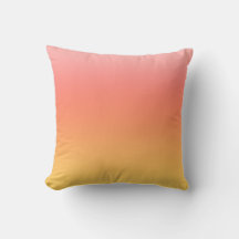 プレーンカラー – 黄色から霧のピンクグラデーション色