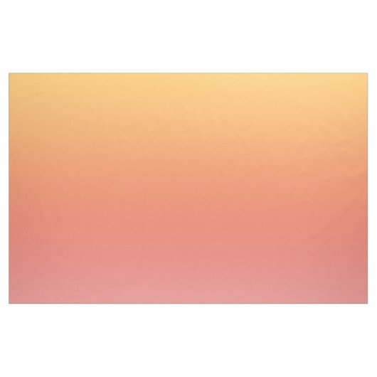 プレーンカラー – 黄色から霧のピンクグラデーション色 ファブリック (ヤード)