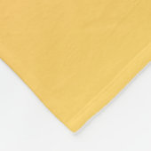 プレーンカラー – 黄色から霧のピンクグラデーション色 フリースブランケット (角)