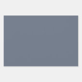 プレーンガンメタルジェットグレーシェード3トーン ラッピングペーパーシート (正面3)