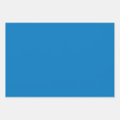 プレーンクイーン海ピグメントブルーシェード3トーン ラッピングペーパーシート (正面2)