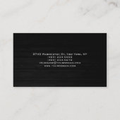 プレーンクリエイティブウッドプロフェッショナル名刺 名刺 (裏面)