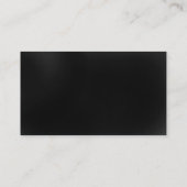 プレーングモダンレーモノグラムの名刺 名刺 (裏面)