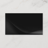 プレーングモダンレーモノグラムの名刺 名刺 (裏面)