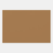 プレーンココナッツバークアッシュブラウンシェード3トーン ラッピングペーパーシート (正面3)