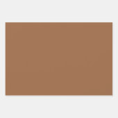 プレーンココナッツバークアッシュブラウンシェード3トーン ラッピングペーパーシート (正面2)