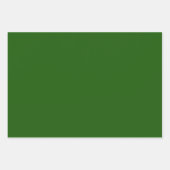 プレーンサクラメントカドミウムグリーンシェード3トーン ラッピングペーパーシート (正面2)