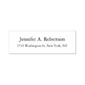 プレーンシンプルエレガントミニマクラシカルリスト セルフインキングスタンプ (デザイン)