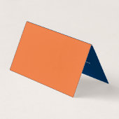 プレーンシンプルトレンディーモダンミニマリスト 名刺 (裏面)