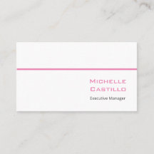 プレーンシンプルフェミニンミニマリストピンクホワイト