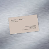 プレーンシンプルプロフェッショナルモダン マグネット名刺 (インサイチュ)