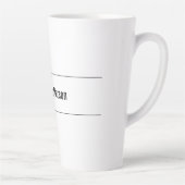 プレーンシンプルミニマクラシカルリスト カフェラテマグ (右)