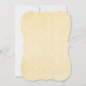 プレーンシンプルヴィンテージアンティーク結婚式招待状 招待状 (裏面)