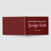 プレーンシンプル葬式/メモリアルゲストブック ゲストブック (全面)